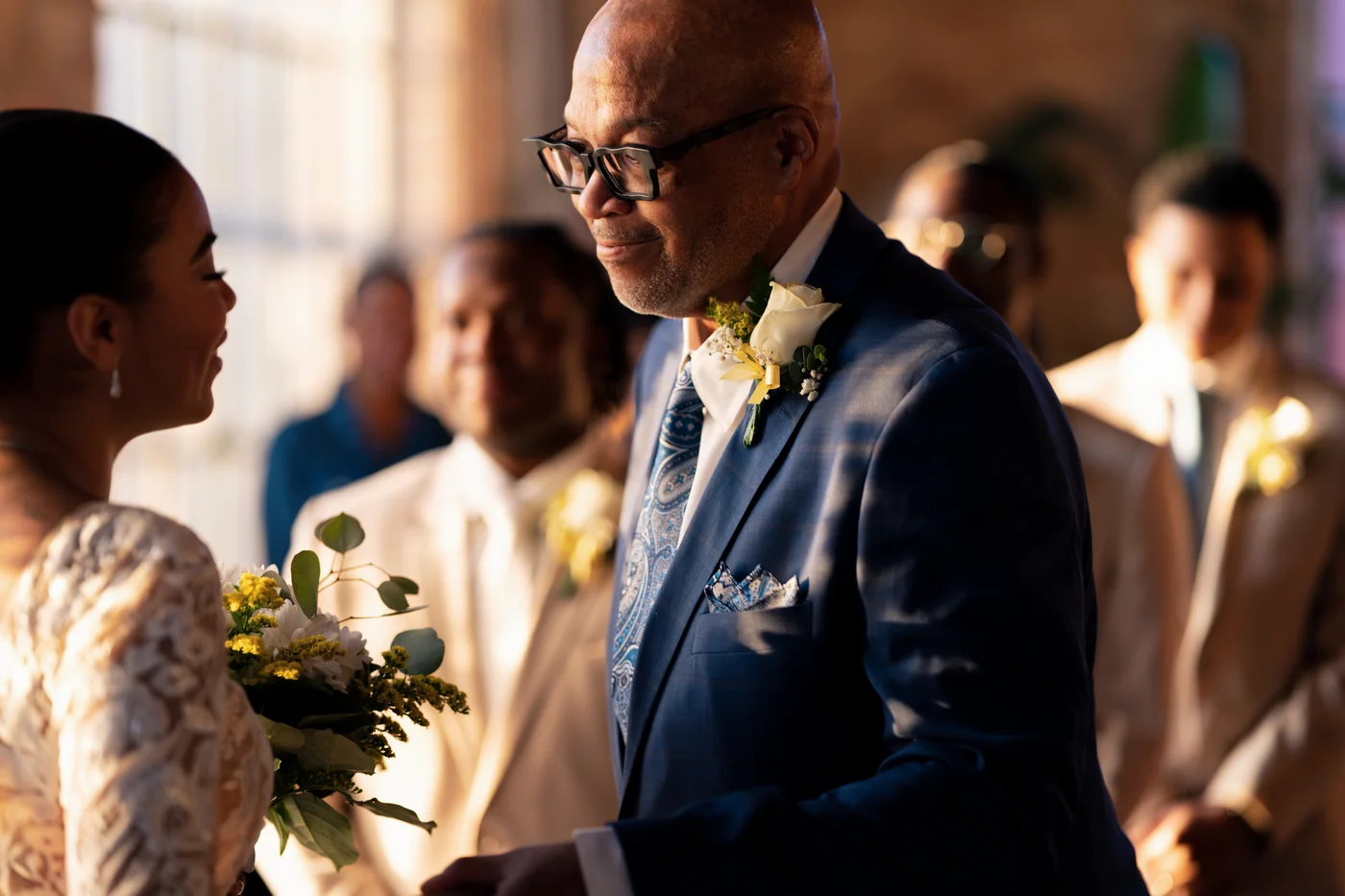 Sydney and Melvin's ceremony in Chicago