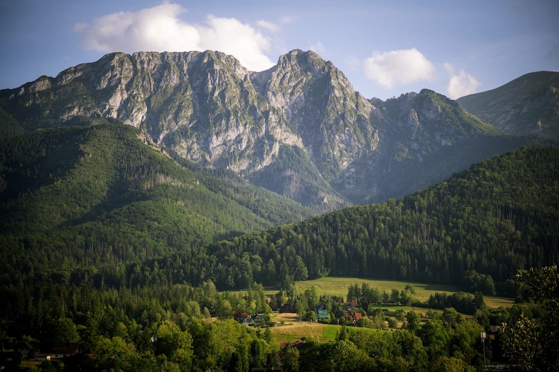 The Giewont ridge, Poland